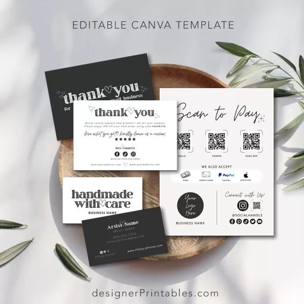 Business Starter Bundle – Editable Canva