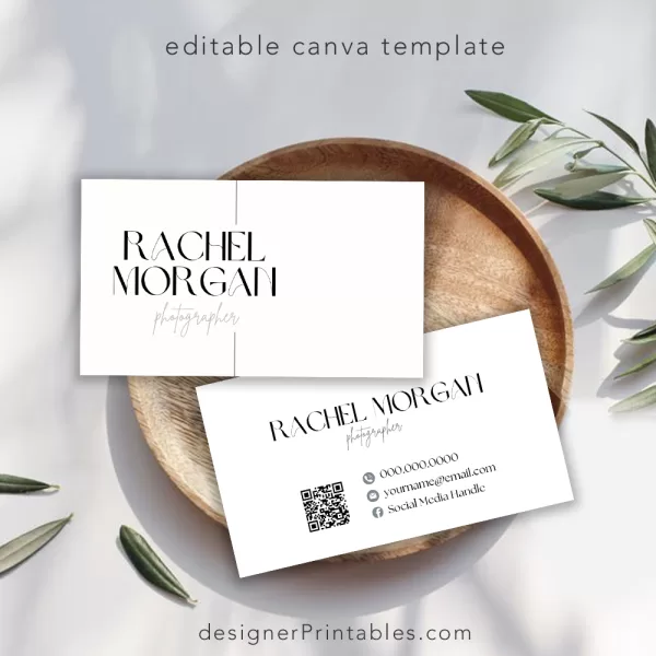 Business Card Template – Minimalist