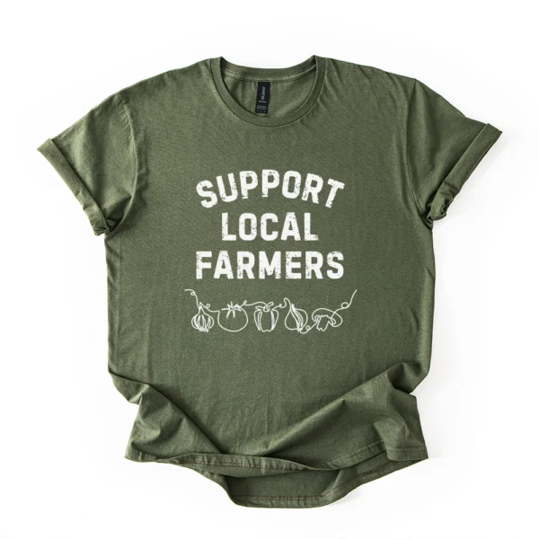 Support Local Farmers Vintage Tee Shirt