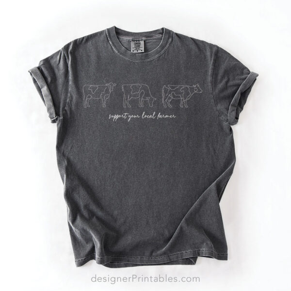 Support Your Local Farmer Graphic Tee