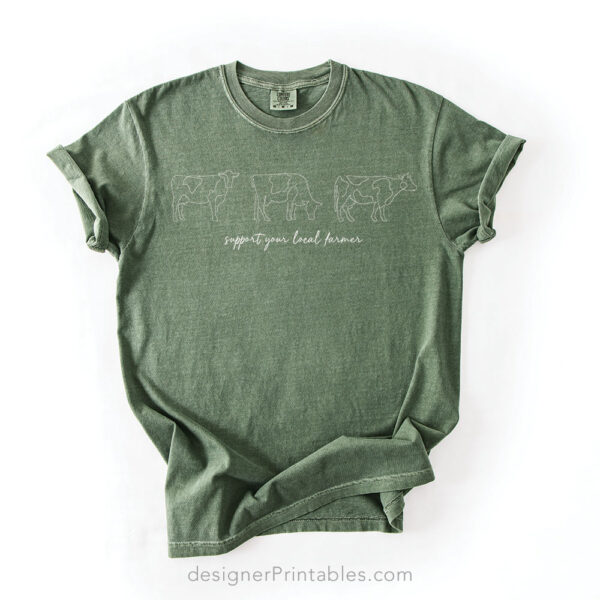 Support Your Local Farmer Graphic Tee
