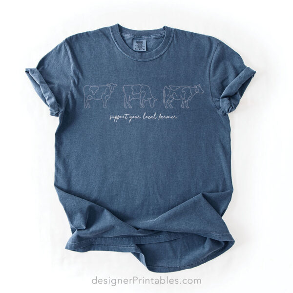 Support Your Local Farmer Graphic Tee